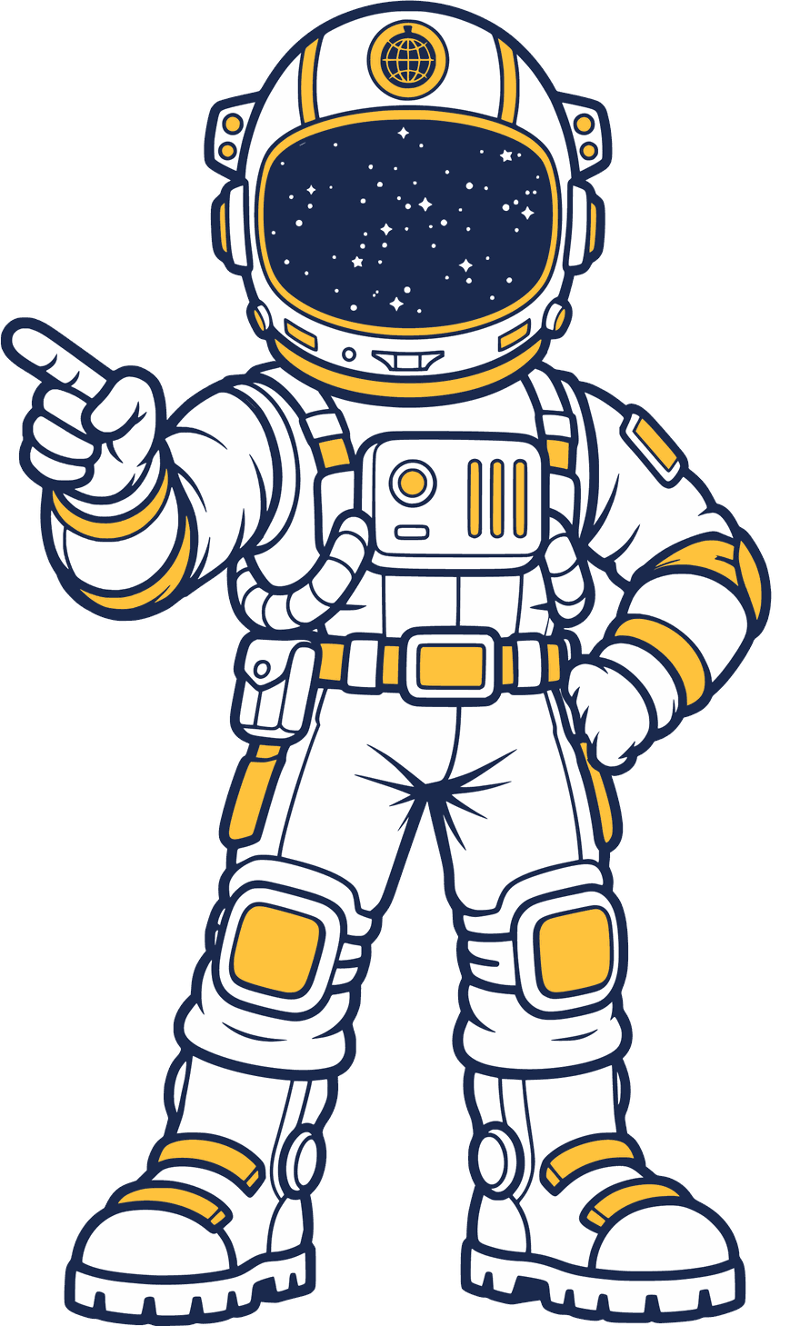 The Code Commanders astronaut